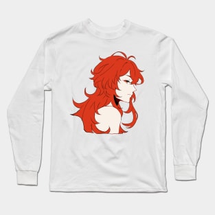 Genshin Impact - Long Hair Diluc Long Sleeve T-Shirt